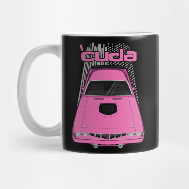 Plymouth Barracuda 1971 - Pink by V8social